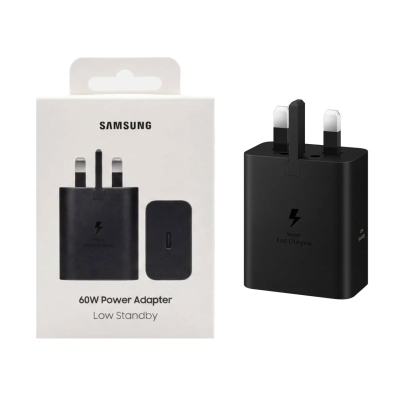 شارژر دیواری فست و PD تک پورت Samsung مدل EP-T6010 60W - مشکی - Low Standby (گارانتی شش ماهه شرکتی) - تصویر 2