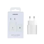 شارژر دیواری فست و PD تک پورت Samsung مدل EP-T2510 25W - سفید - اصلی (گارانتی 12 ماهه شرکتی)