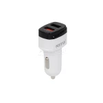 شارژر فندکی فست دو پورت NITU مدل CC835F - سفید مشکی (گارانتی 18 ماه تعویض نیکان همراه) - تصویر 4
