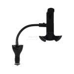 پایه نگهدارنده گوشی موبایل yesido مدل CH05 به همراه شارژر فندکی - مشکی - تصویر 3