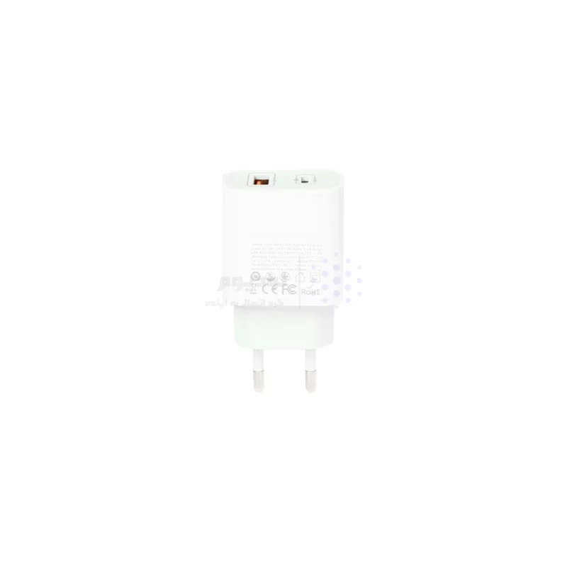 شارژر دیواری فست و PD دو پورت Remax مدل RP-U68 20W - سفید - تصویر 3