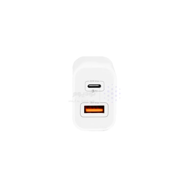 شارژر دیواری فست و PD دو پورت Remax مدل RP-U68 20W - سفید - تصویر 5