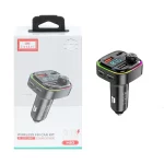 شارژر فندکی و پخش کننده بلوتوثی دو پورت Earldom مدل ET-M83 - مشکی