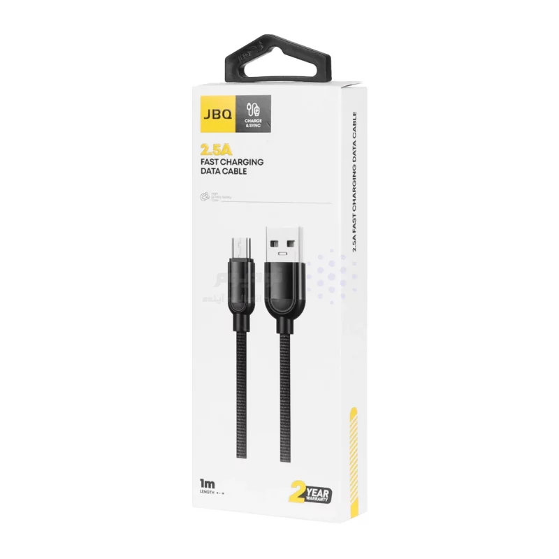کابل شارژ فست اندروید JBQ مدل CA-610 - مشکی (گارانتی یکساله رصاصی) - تصویر 4