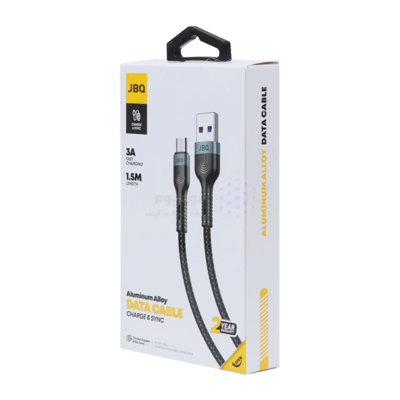 کابل شارژ 1.5 متری فست اندروید JBQ مدل CA-730 - مشکی (گارانتی یکساله رصاصی) - تصویر 4