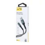 کابل شارژ 1.5 متری فست اندروید JBQ مدل DT-01 - مشکی (گارانتی یکساله رصاصی) - تصویر 3