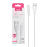 کابل شارژ 1.1 متری فست اندروید Shoosh مدل SH402A - سفید - SMO