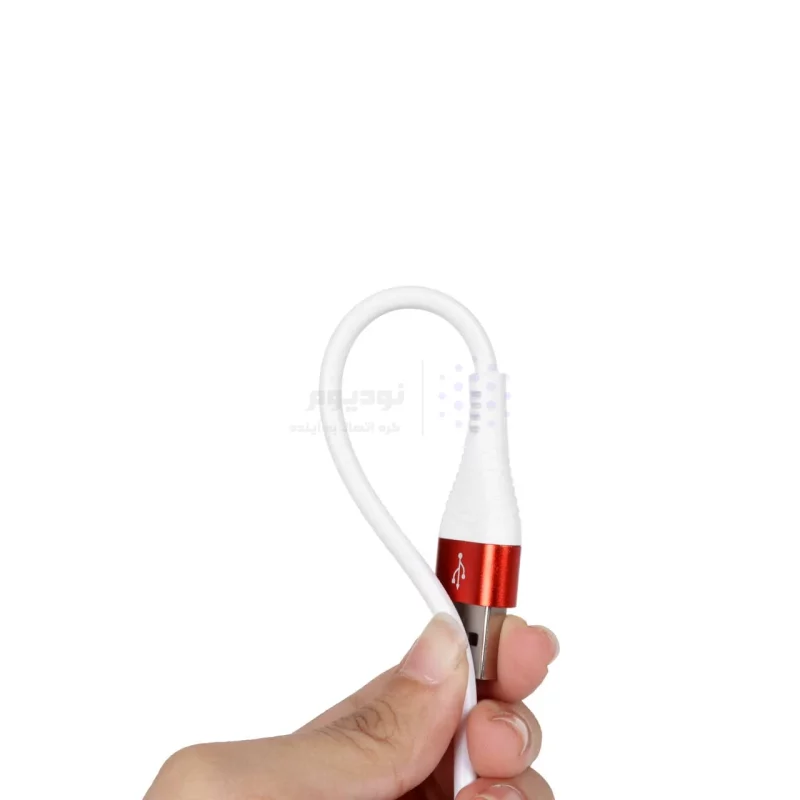 کابل شارژ فست 1.1 متری اندروید MNS مدل M018A - سفید - SMO - تصویر 3