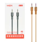کابل 1.2 متری Max Aux مدل M-34 - طلایی - MMX