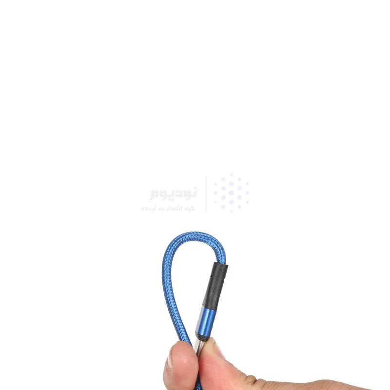 کابل شارژ سوپر فست 2 متری NITU Type-C to Type-C مدل NC201 - آبی - تصویر 3