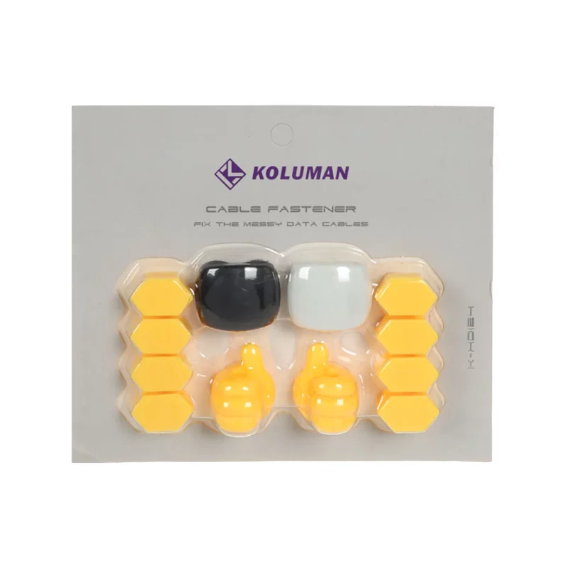 نگه دارنده کابل Koluman مدل K-HD124 - نارنجی - تصویر 2