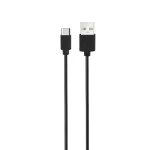 کابل شارژ سرکارتنی فست Sony Type-C - مشکی (گارانتی شش ماهه نیکان همراه)