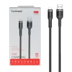 کابل شارژ فست TwinMax Type-C مدل M-4 - مشکی