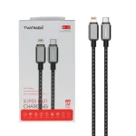 کابل شارژ فست TwinMax Type-C to Lightning مدل M-23 27W - مشکی