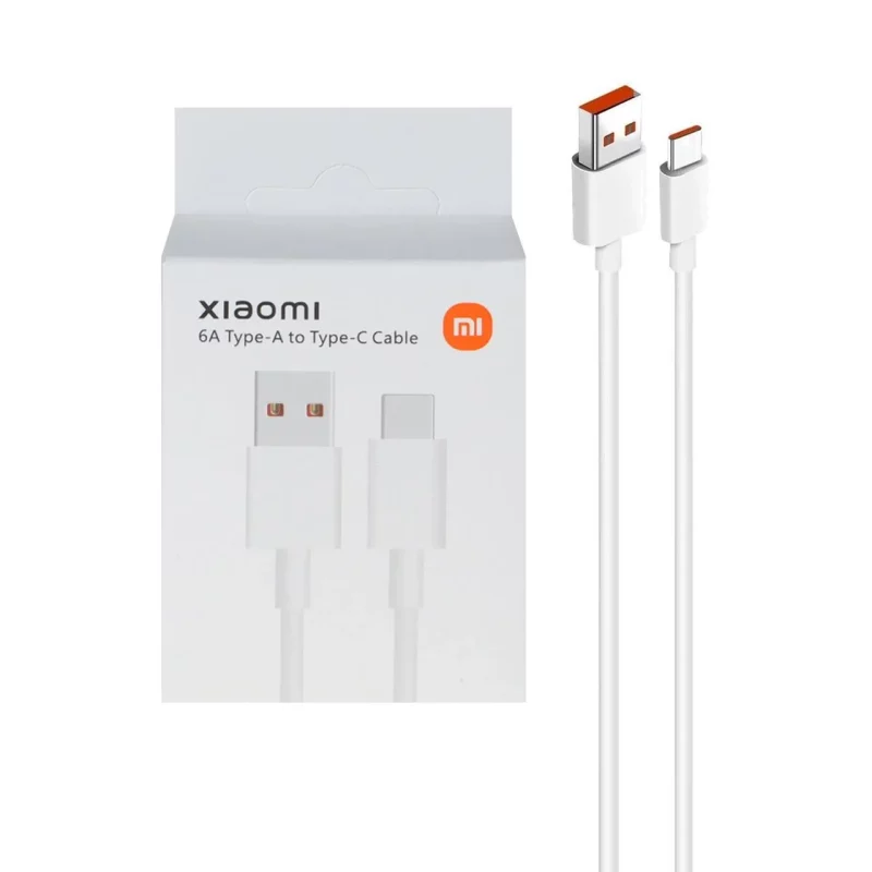 کابل شارژ فست Xiaomi Type-C 6A - سفید - MMX - تصویر 2