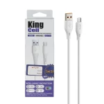 کابل شارژ فست King Cell Type-C مدل KC-T14 - سفید - ASP (گارانتی شش ماهه آروین)