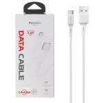 کابل شارژ فست اندروید yesido مدل CA42M - سفید (گارانتی 18 ماه تعویض نیکان همراه)