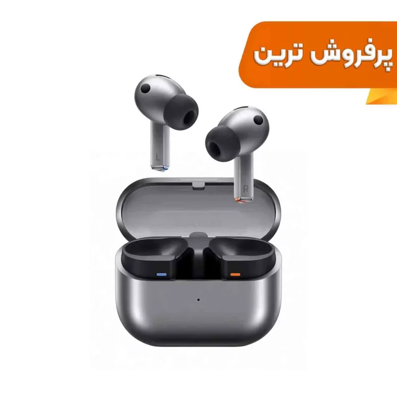 ایرپاد بی سیم SAMSUNG Galaxy buds 3 Pro مدل SM-R630 - نقره ای - اصلی (گارانتی 18 ماهه شرکتی) - تصویر 2