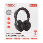 هدفون بی سیم Max مدل M-A46 - مشکی - MMX - تصویر 8