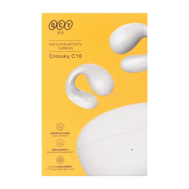 ایرفون بی سیم QCY مدل Crossky C10 - سفید (گارانتی 18 ماهه شرکتی) - تصویر 8