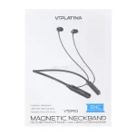 هندزفری گردنی بی سیم با سری مگنتی VIPLATINA با قابلیت ENC مدل VSP10 - مشکی (گارانتی 18 ماه تعویض نیکان همراه) - تصویر 7