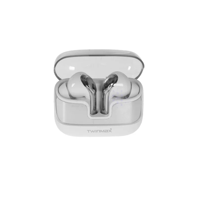 ایرفون بی سیم TwinMax مدل MA-24 ANC - نقره ای - تصویر 4