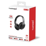 هدفون بی سیم TwinMax مدل MA-48 - مشکی - تصویر 3