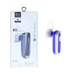 هندزفری بی سیم تک گوش HI-FI مدل M11 - آبی کاربنی