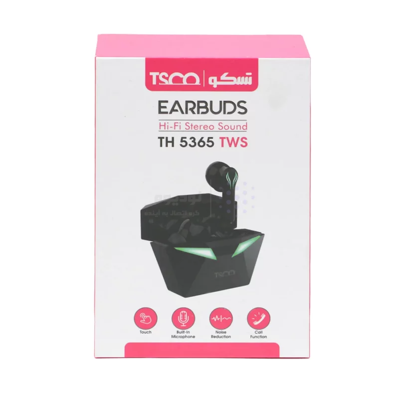 ایرپاد بی سیم TSCO مدل TH 5365 TWS - مشکی - تصویر 9