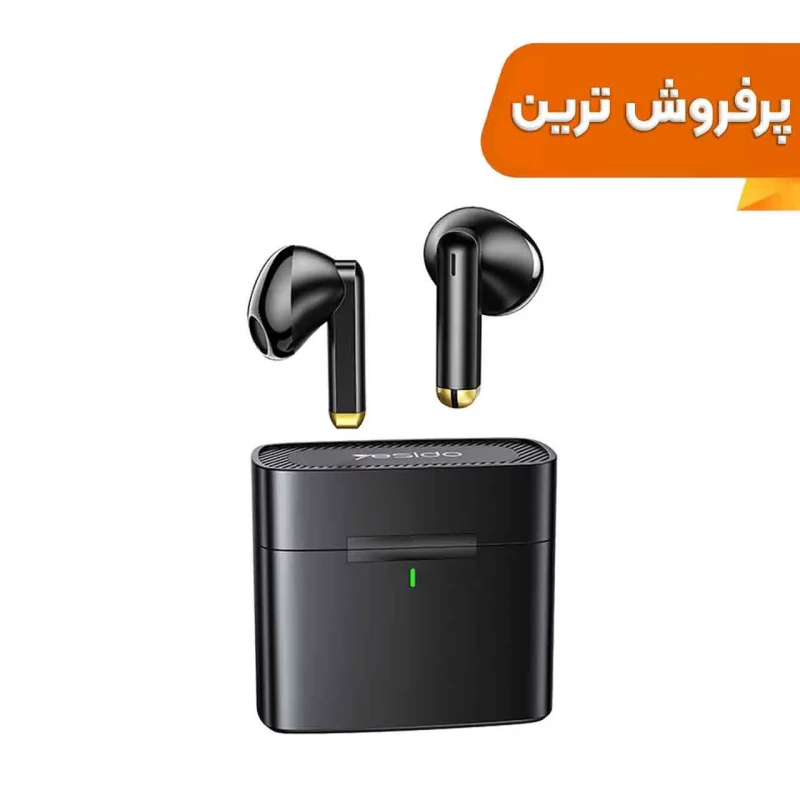 ایرفون بی سیم Yesido مدل TWS15 - مشکی (گارانتی 18 ماه تعویض نیکان همراه) - تصویر 2
