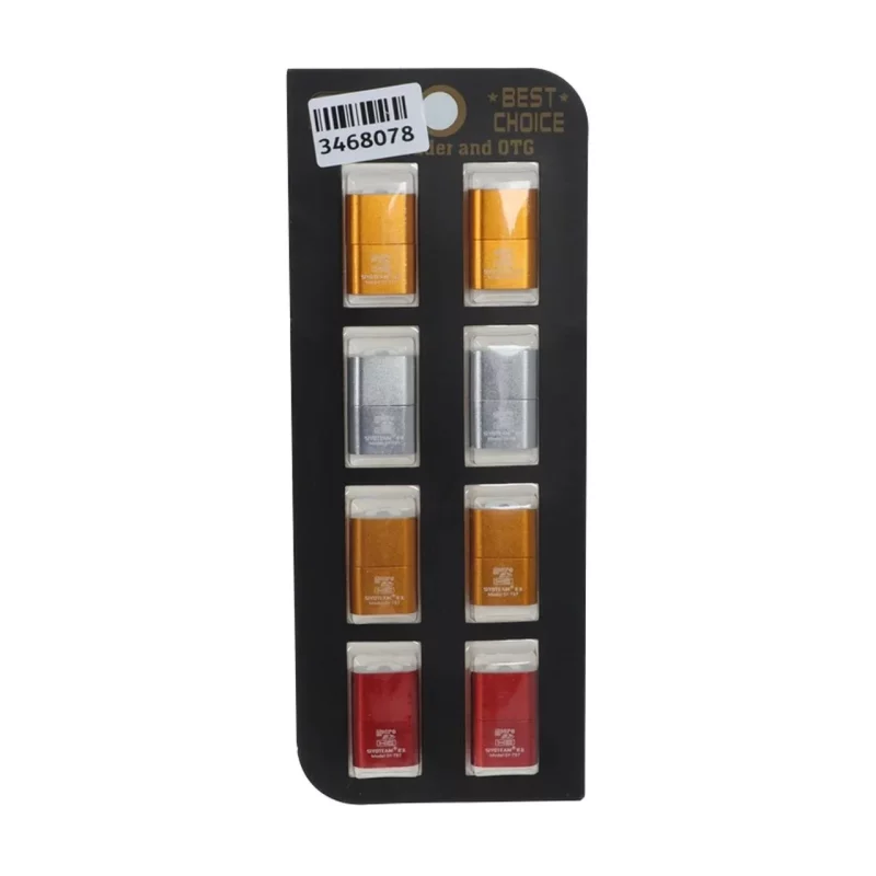رم ریدر SIOTeam MicroSDHC مدل SY-T97 (بسته 8 عددی) - ASP (گارانتی شش ماهه آروین سپهر) - تصویر 2