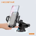 هولدر گوشی موبایل پایه دار Hicostar مدل HS-H15 - مشکی - تصویر 4