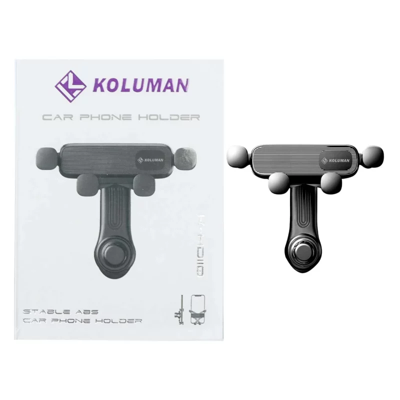 هولدر گوشی موبایل دریچه کولری Koluman مدل K-HD110 - خاکستری - تصویر 2