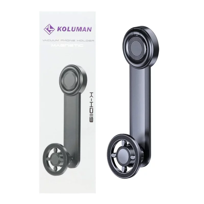 هولدر گوشی موبایل وکیومی Koluman مدل K-HD119 - مشکی - تصویر 2
