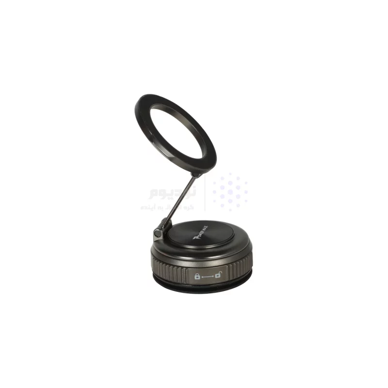 هولدر وکیومی مگنتی گوشی موبایل Power Max مدل PM-026 - مشکی - تصویر 5