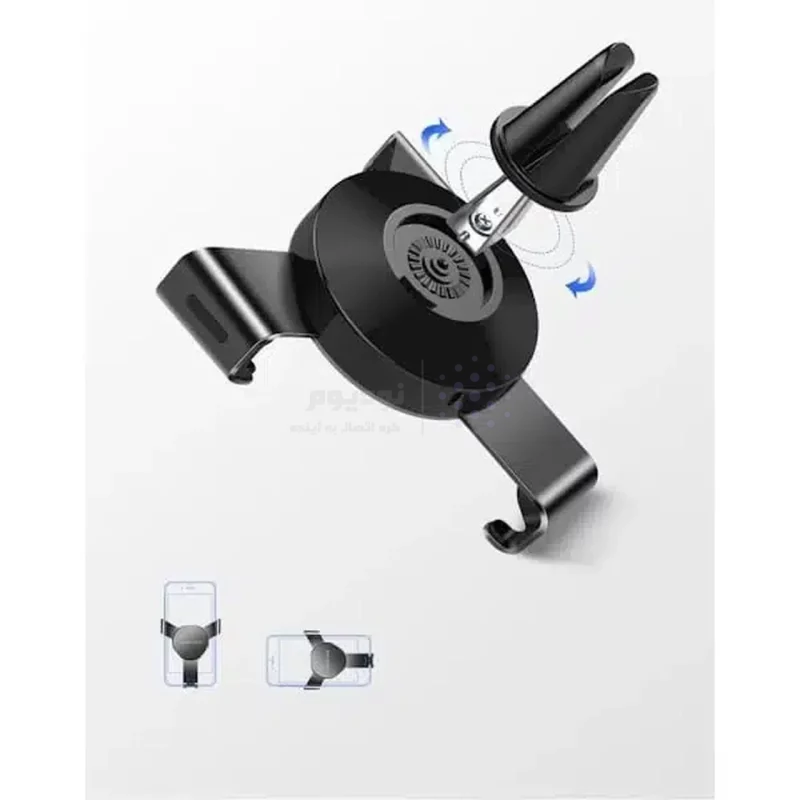 هولدر گوشی موبایل دریچه کولری UGREEN مدل LP130 - مشکی(50564) - تصویر 9