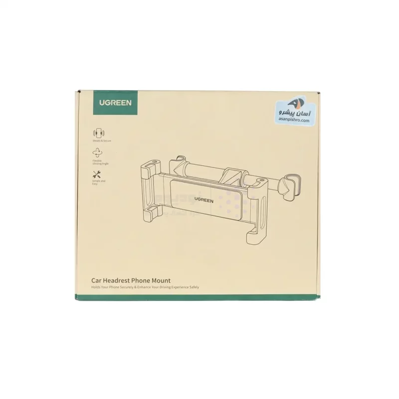 هولدر گوشی موبایل مخصوص پشت صندلی خودرو UGREEN مدل LP160 - مشکی(60108) - تصویر 9