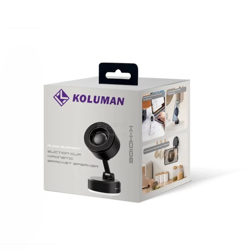 هولدر وکیومی گوشی موبایل Koluman مدل K-HD106 - مشکی - تصویر 4