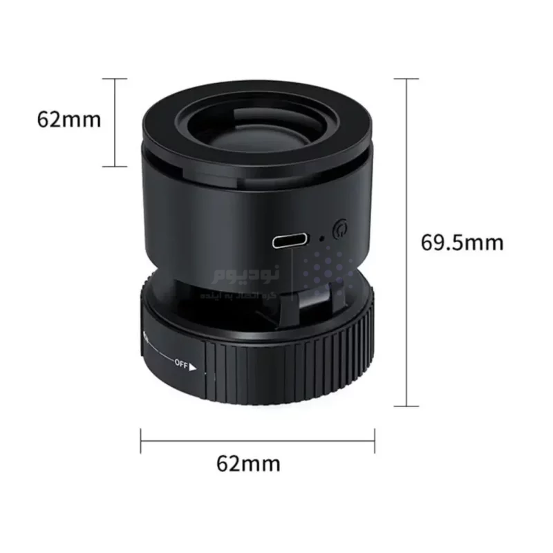 هولدر وکیومی گوشی موبایل Koluman مدل K-HD106 - مشکی - تصویر 7