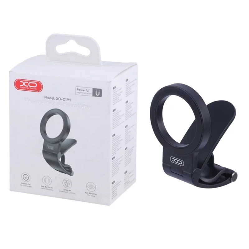 هولدر گوشی موبایل داشبوردی مگنتی XO مدل XO-C191 - مشکی - تصویر 2