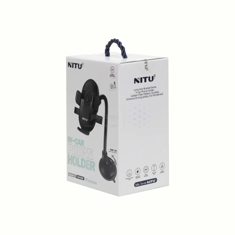 هولدر گوشی موبایل NITU مدل NH36 - مشکی - تصویر 5