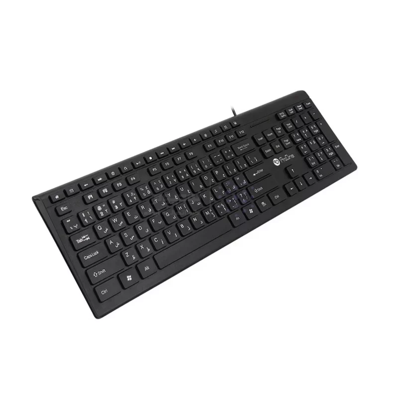 کیبورد باسیم ProOne مدل PKC50 - مشکی - تصویر 4