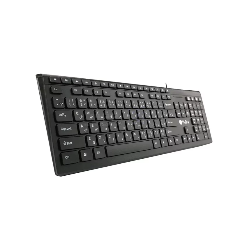 کیبورد باسیم ProOne مدل PKC50 - مشکی - تصویر 5