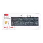 کیبورد باسیم ProOne مدل PKC50 - مشکی - تصویر 7