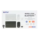 کیبورد و ماوس بی سیم NITU مدل NKB02 - مشکی (گارانتی 18 ماه تعویض نیکان همراه) - تصویر 10