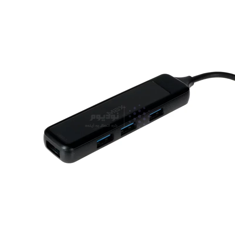 هاب 4 پورت Max مدل MV-33 - مشکی - MMX - تصویر 3