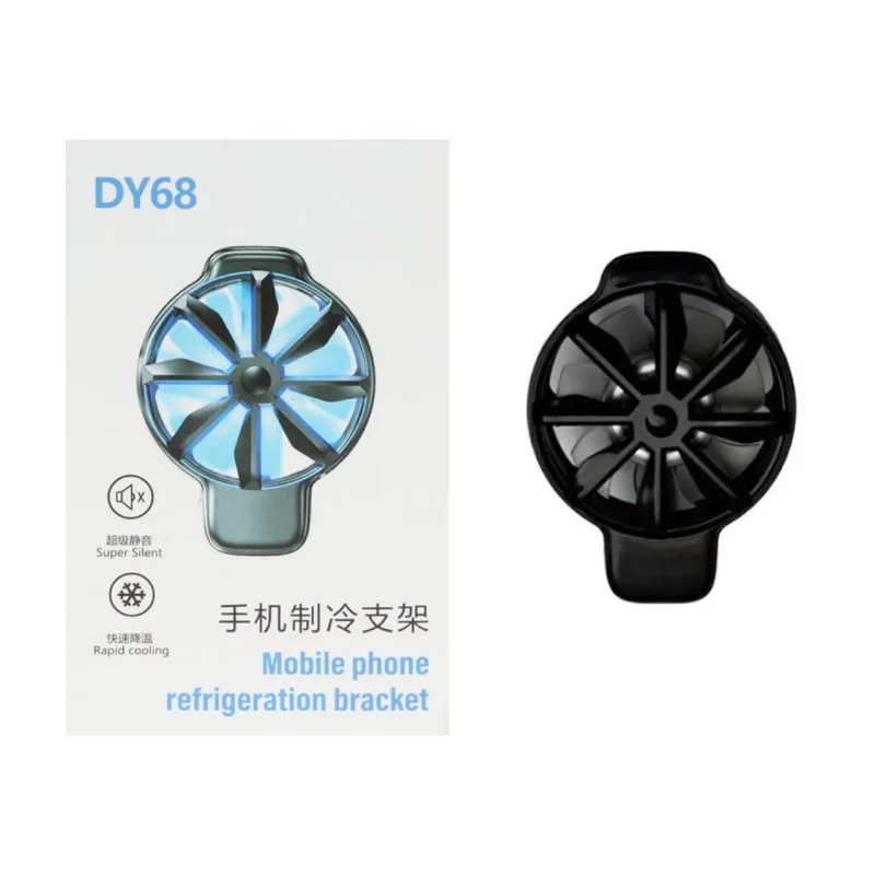 فن خنک کننده گوشی موبایل مدل DY68 - مشکی - TCO - تصویر 2