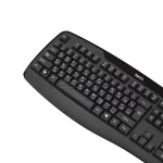 کیبورد باسیم TSCO مدل TK 8043 - مشکی - تصویر 4