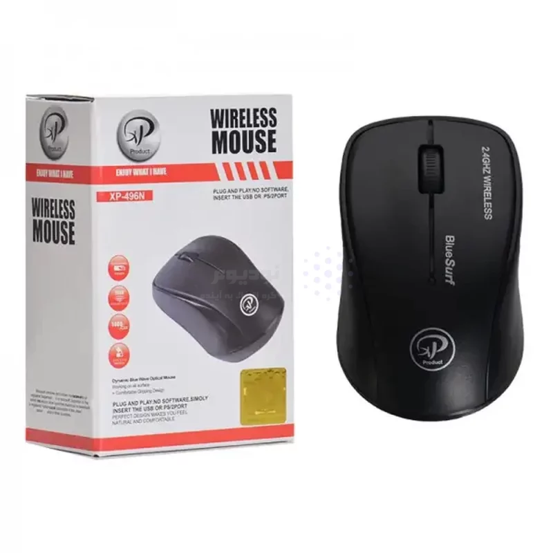 ماوس بی سیم XP Product مدل XP-745U - مشکی - تصویر 3