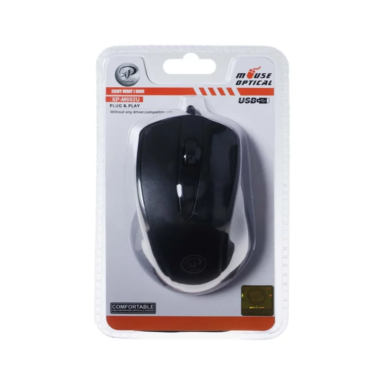 ماوس با سیم XP Product مدل XP-M692U - مشکی - تصویر 2